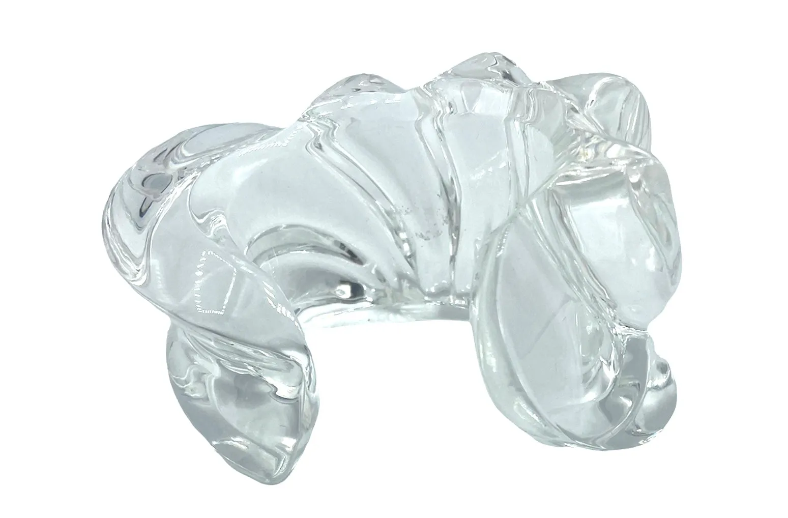 90s Wide Lucite Cuff Bracelet
