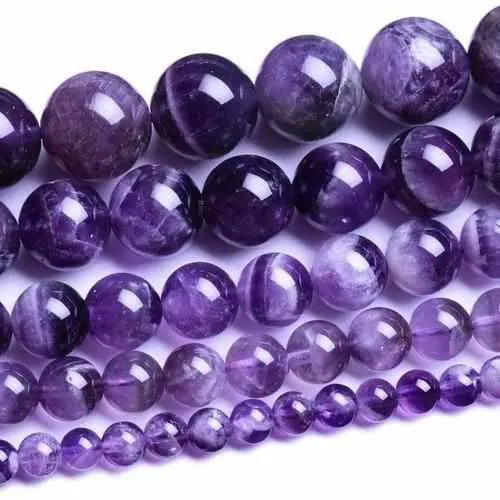 Childs Midnight Eirene Gemstone and Black Cherry Baltic Amber Necklace