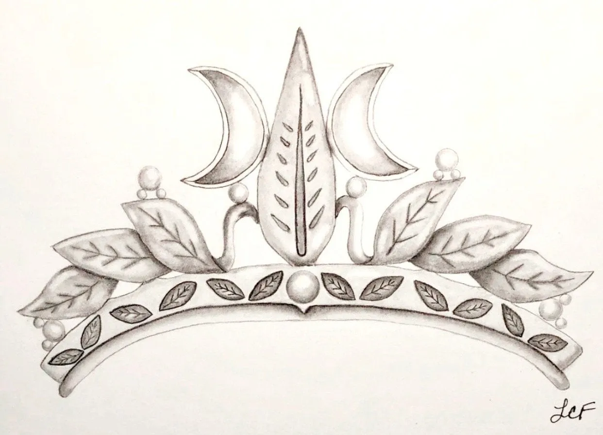 Crown! Two Sizes. Metal Hand Stamp.