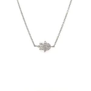 Hamsa Hand Diamond Necklace at Regard Jewelry in Austin, Texas