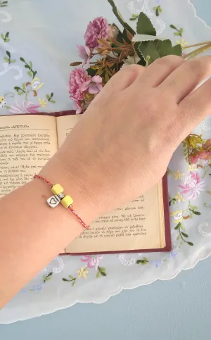 Heart And Flower March Bracelet