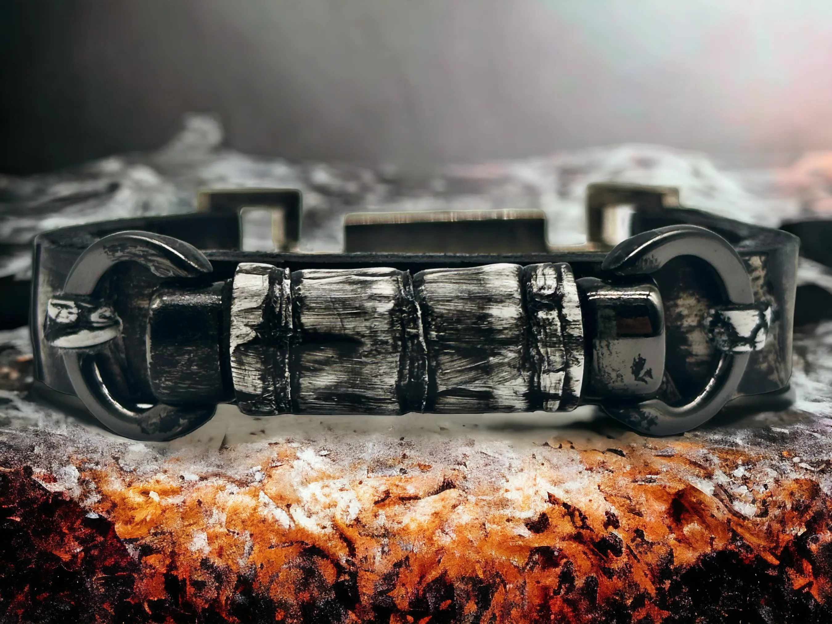 Men's Alligator Leather Cuff