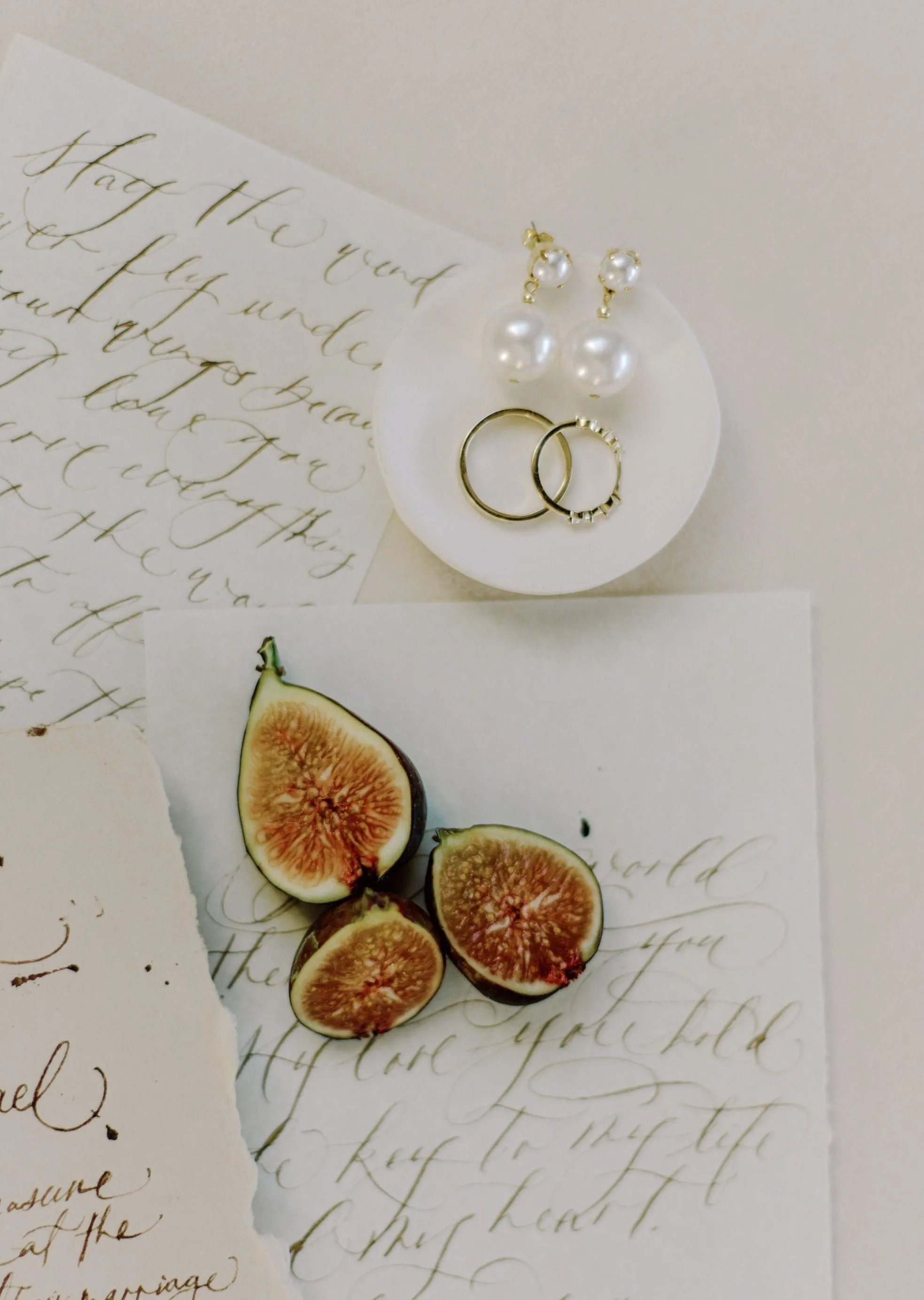 NATASSHA Large Pearl Drop Earrings