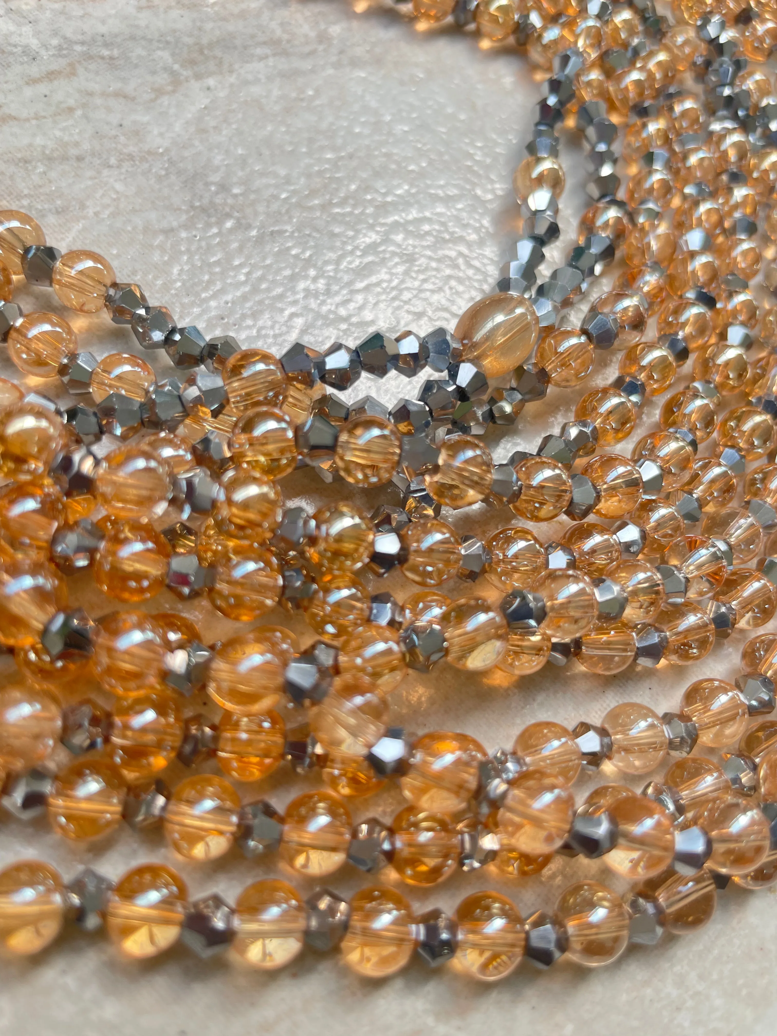 Odienné - Double Strand Elastic Waist Bead