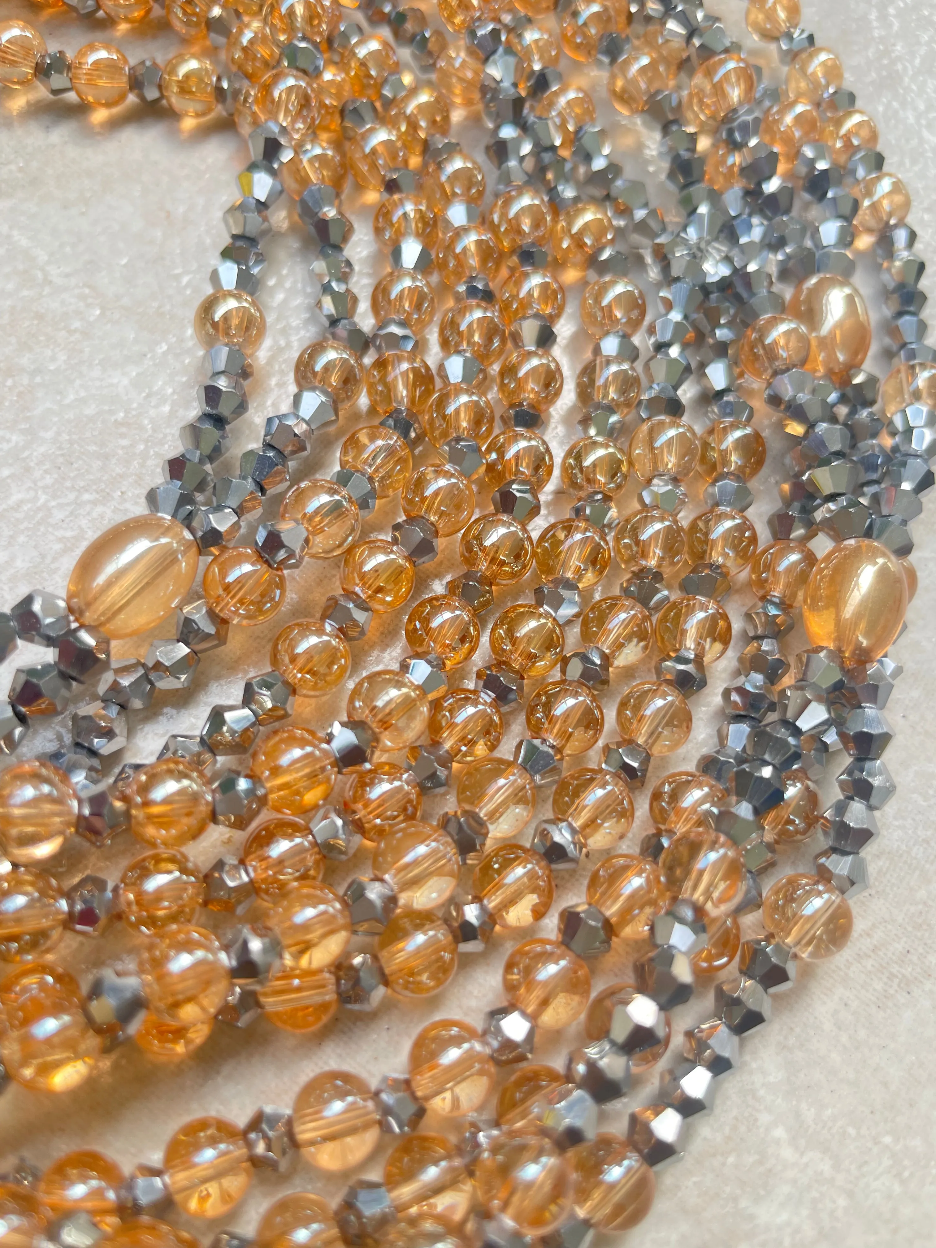 Odienné - Double Strand Elastic Waist Bead