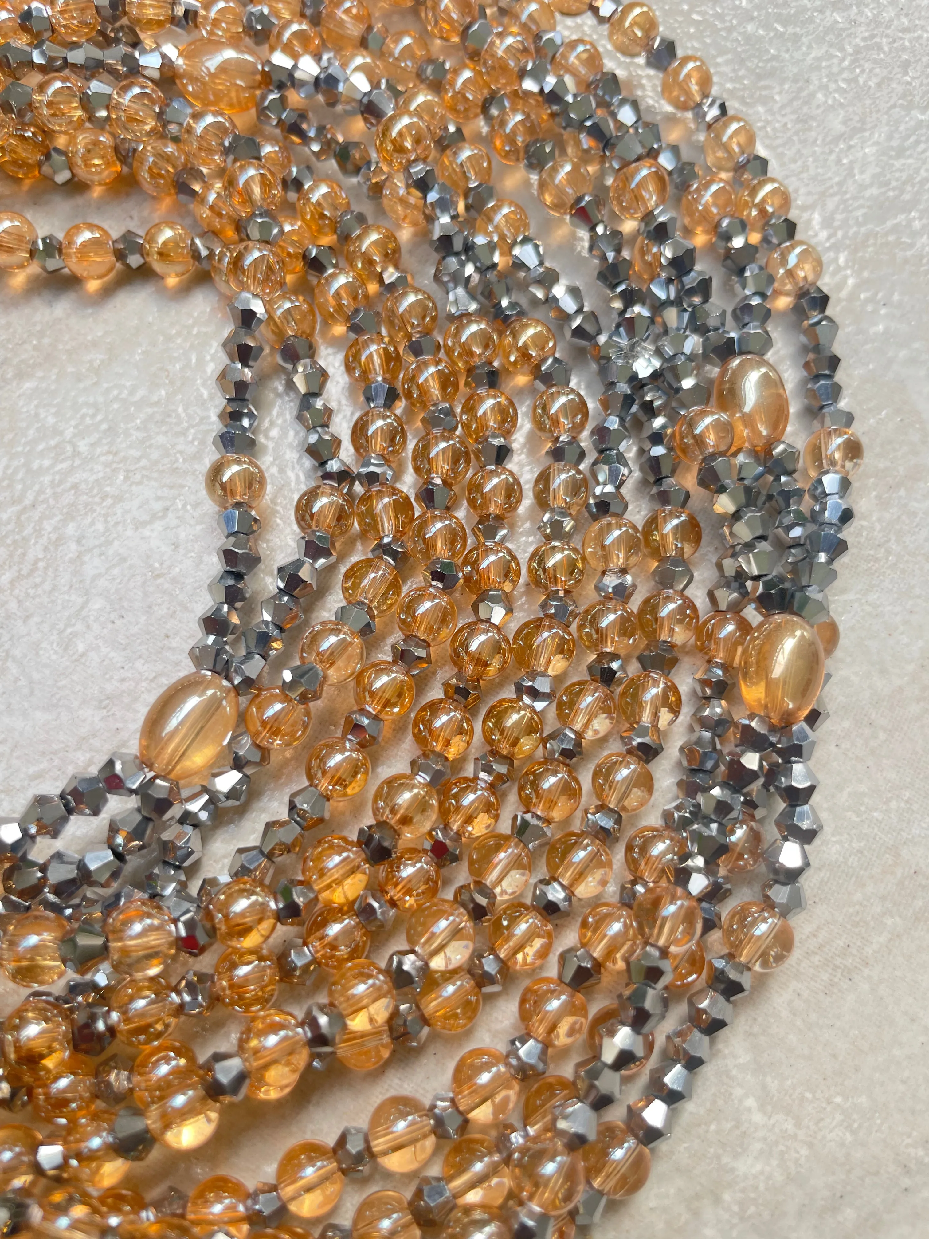 Odienné - Double Strand Elastic Waist Bead