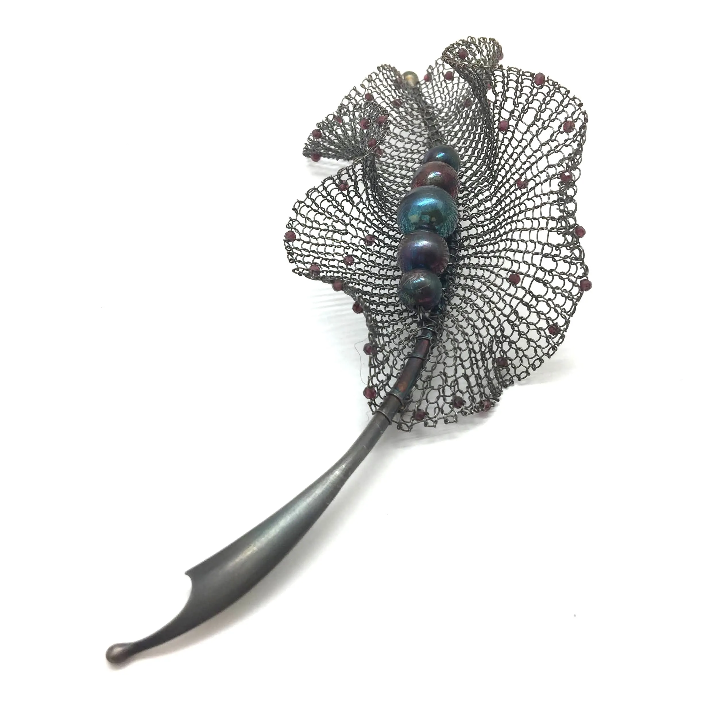 Oxidized Leaf Pin
