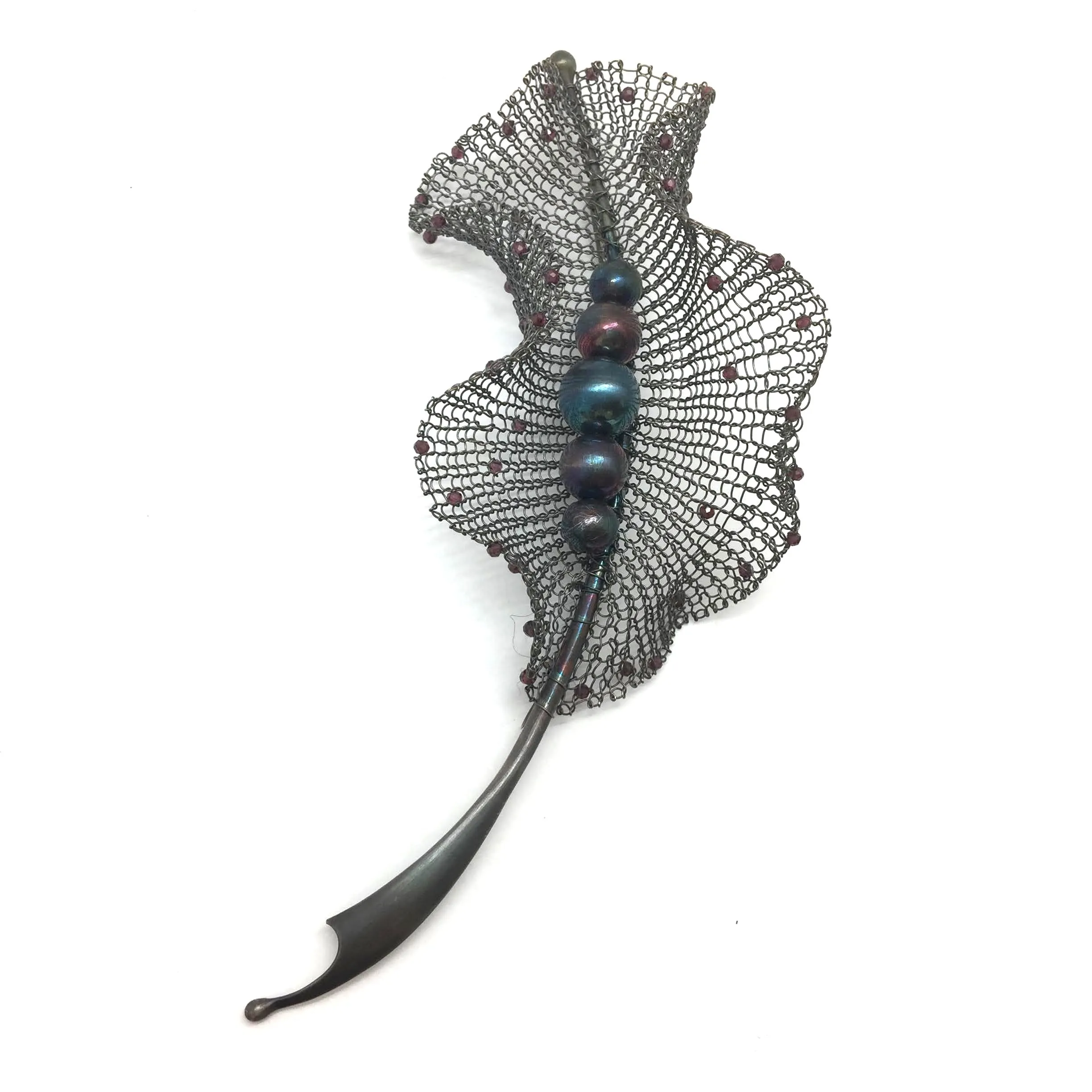 Oxidized Leaf Pin