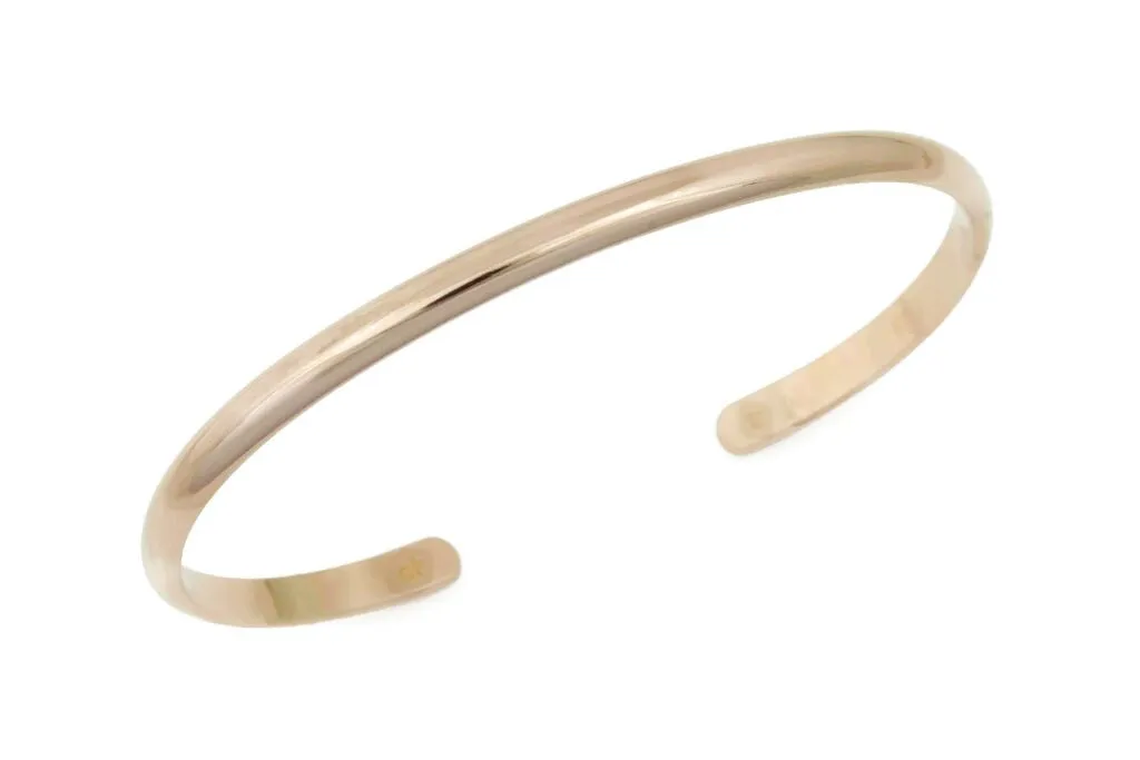 Plain Gold Bracelet - BM2
