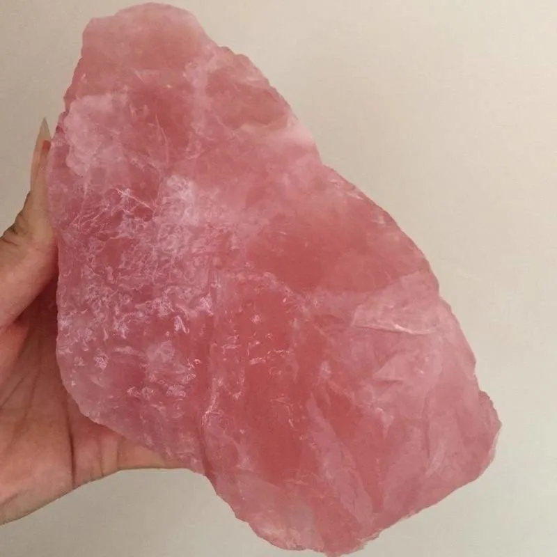 Raw Rose Quartz Crystal