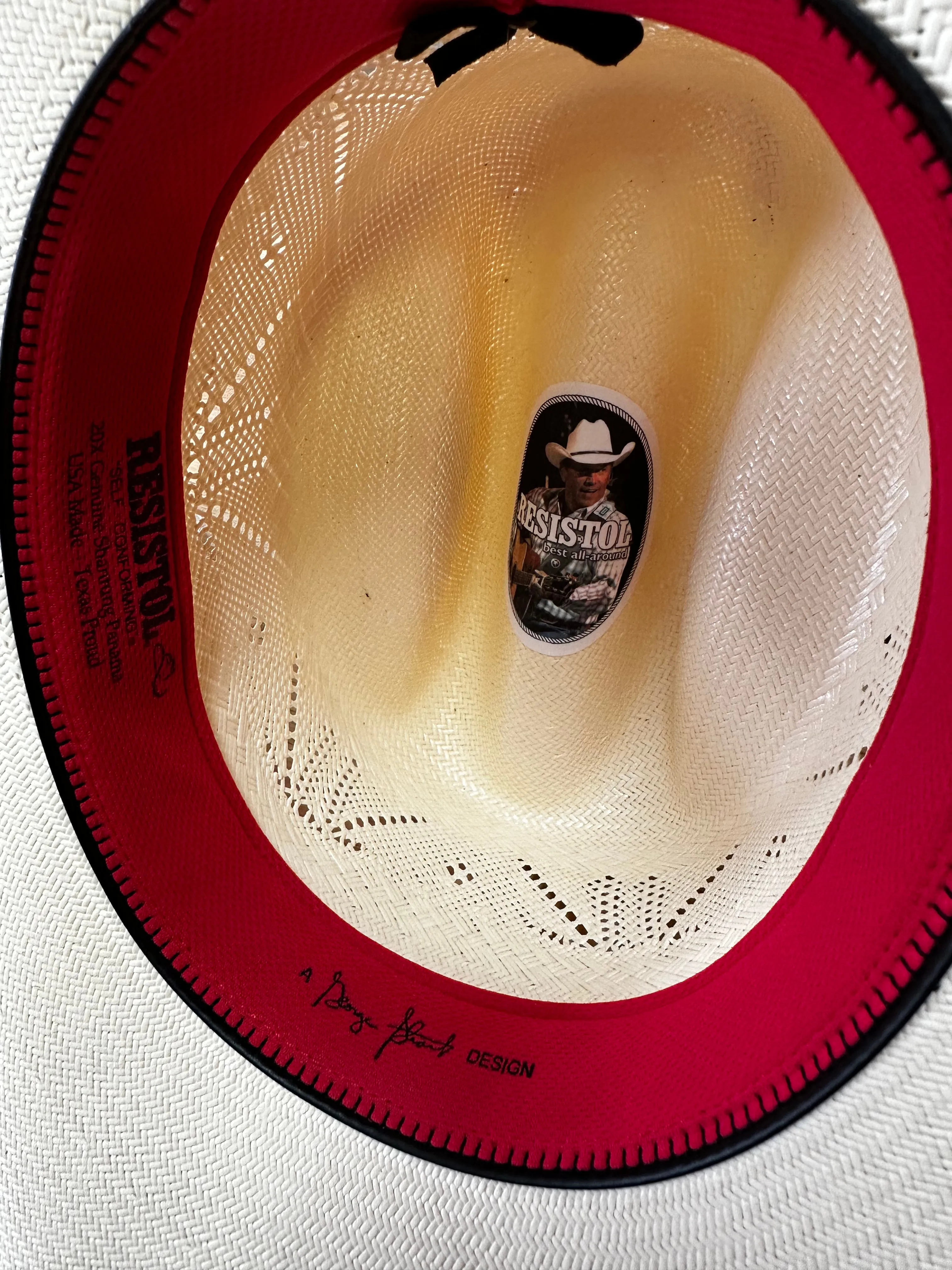 Resistol Codigo 20X Straw Cowboy Hat