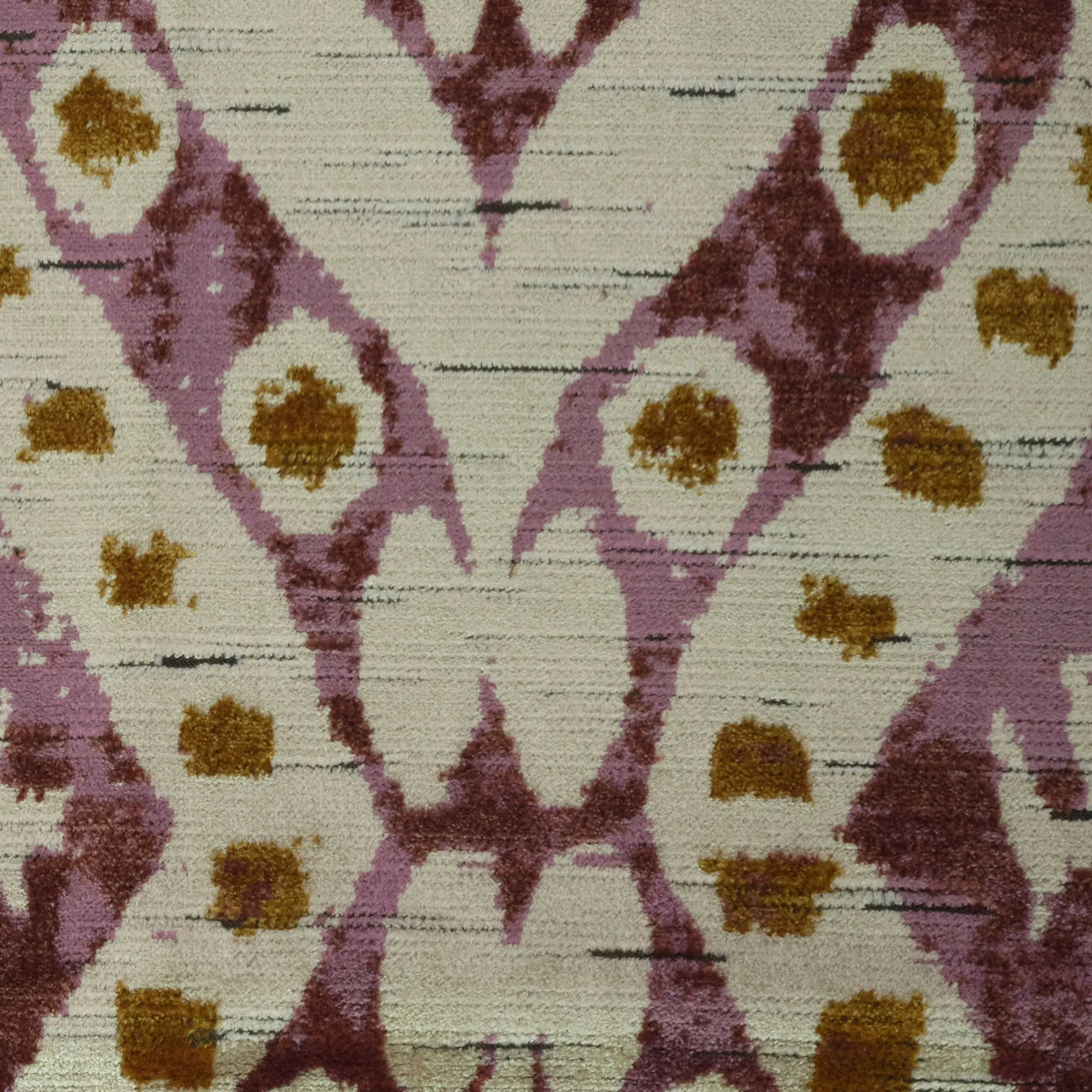 SERAPHINA - A LARGE SCALE MODERN CUT VELVET UPHOLSTERY FABRIC BY THE YARD