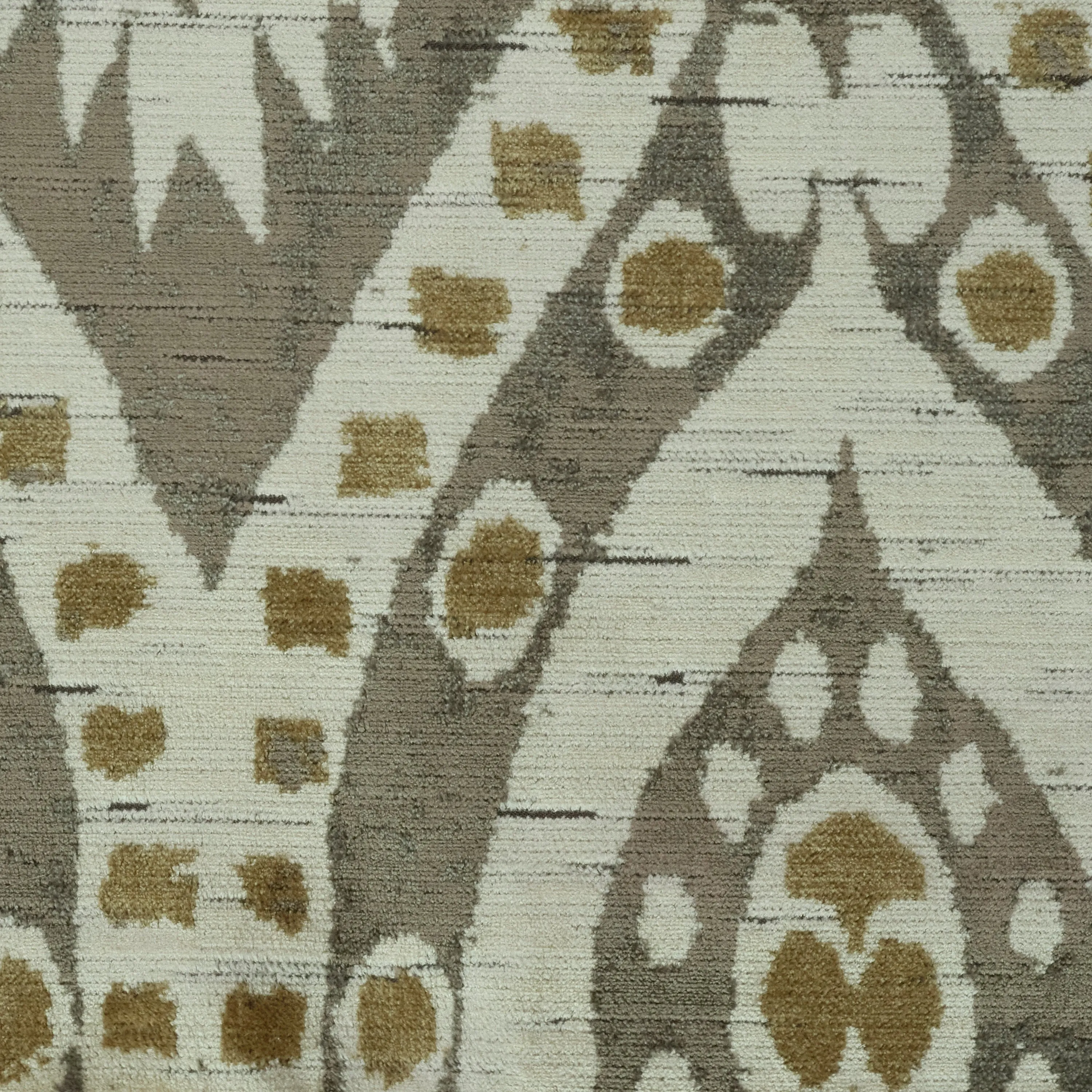 SERAPHINA - A LARGE SCALE MODERN CUT VELVET UPHOLSTERY FABRIC BY THE YARD